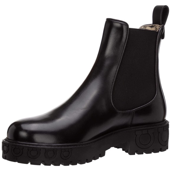 Salvatore Ferragamo Women's Varsi Boots Nero Black US 6 C - Picture 5 of 7